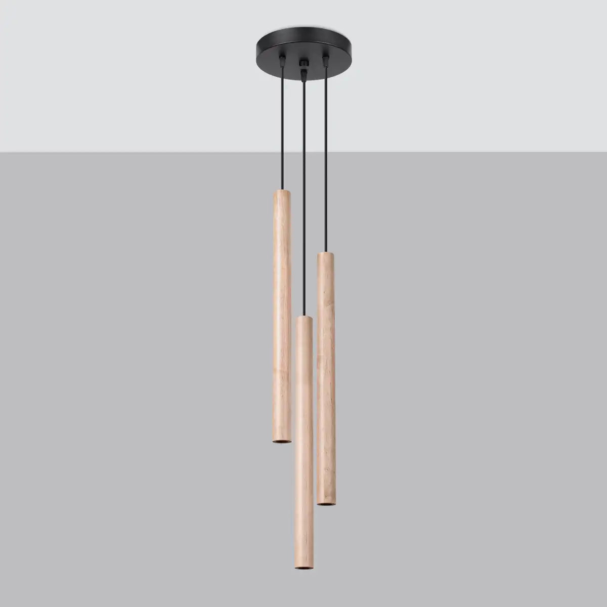 PASTELO Natural Wood Pendant Light