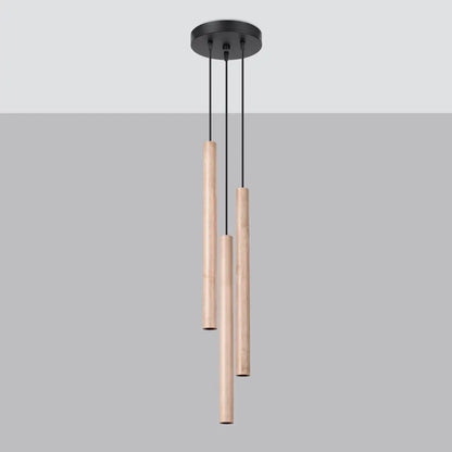 PASTELO Natural Wood Pendant Light