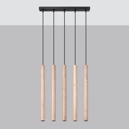 PASTELO Natural Wood Pendant Light