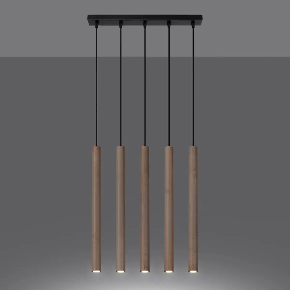 PASTELO Natural Wood Pendant Light
