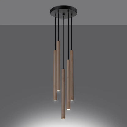 PASTELO Natural Wood Pendant Light