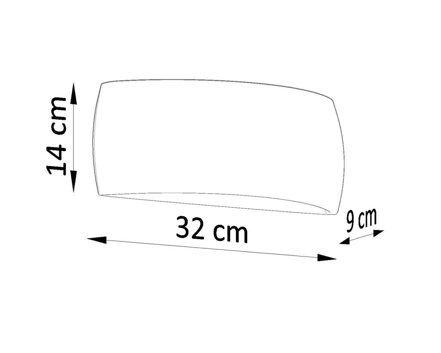 PONTIUS Ceramic Wall Light