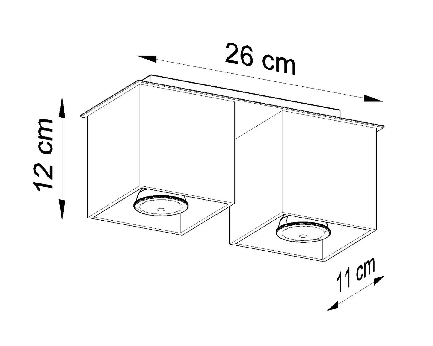 QUAD Ceiling Light