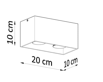 QUAD Ceiling Light