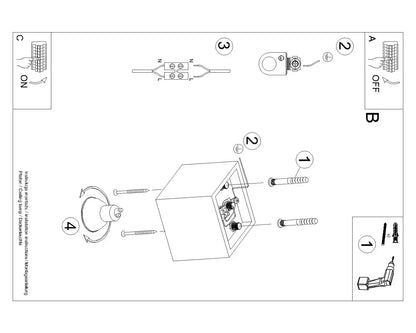 QUAD Ceiling Light