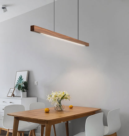 TRONCO Real Wood Pendant LED Light