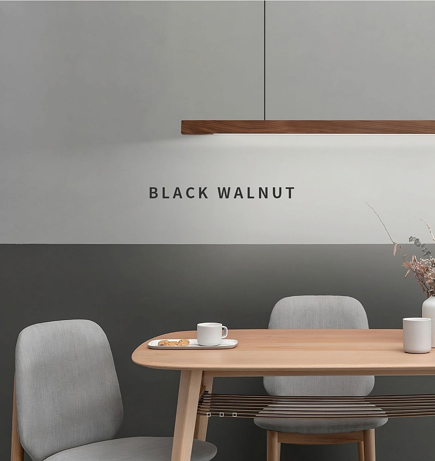 TRONCO Real Wood Pendant LED Light