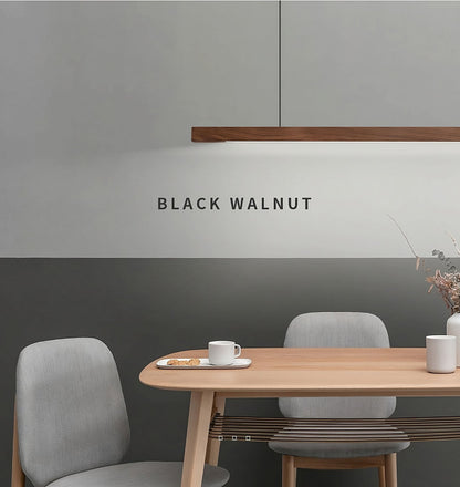 TRONCO Real Wood Pendant LED Light