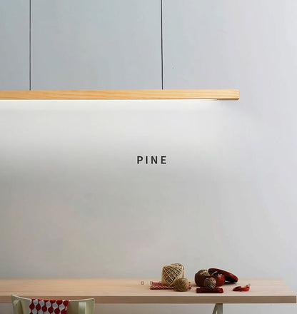 TRONCO Real Wood Pendant LED Light